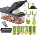 16in1 Vegetable Chopper Veggie Slicer with Box and Accessories. 