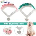 Pet Pendant Necklace Allergy Free Medium Dog Cat Fade-resistant Necklace with Pendant. 