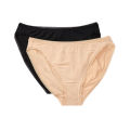 Pack of 2 Soft Cotton Printed Underwear Panties for Girls and Women Multicolor, Adjustable, Washable, Everyday Wear. 