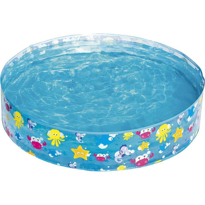 Bestway Sea Swimming Fun Play Pool Without Air 4' 5' 6' 8' feet Fill-N-Fun Paddling Pool For Kids