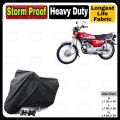 Honda CG 125cc HEAVY DUTY Cover - TYRE To TYRE Full Body Bike Cover 100% Waterproof Dust Proof ANTI SCRATCH Bike Top Cover Insect Free Long Life Motorcycle Cover. 