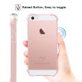 iPhone 5 5S 5SE Transparent Back Cover Slim Protective Case. 