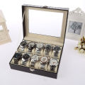 12/10/6/3 Grids Watch organizer box, Watch Box for men, watches box, watch gift box, watches, Watch Holder Storage Case Organizer, Leather Watch Display Storage Box Smart Watch Display Box, Watches Display Best Gift, watch for men, watch case box.. 