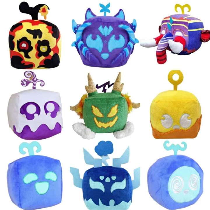 Deluxe Mystery Plush Stuffed Animals Dragon New Blox Fruit Mammoths Doll Soft Toy Pillow Gift