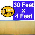 Prayer Mat with Underlay Foam Padding, Soft Plastic Janamaz Saf Chatai with 10mm Foam Padding, Foam Padded Yellow Plastic Jai Namaz Saaf Chattai, Quilted Foam Orthopedic Padded Foam Prayer Rug Thick Janamaz. 