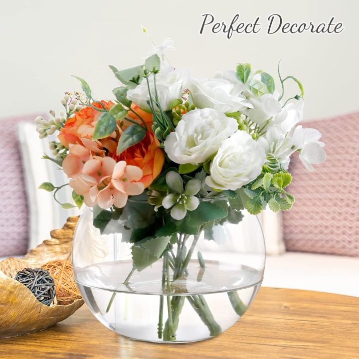 Techmanistan%20Transparent%20Decorative%20Fish%20Bowl,%20Fish%20Bowl%20Creative%20Glass%20Fish%20Tank%20Spherical%20Round%20Turtle%20Tank%20Desktop%20Decoration,%20Clear%20Glass%20Vase,%20Plant%20Vase%20Pot%20-%20Image%204