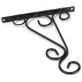 Iron Garden Wall Hanging Stand, Flower Pot hanger, Wall Mounted Plant Hook Flower Hook, Decoration for Garden Basket, (Without Pot). 