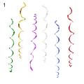 1 Set Party Ribbon Eye-catching Waterproof PVC Decorative Ceiling Hanging Swirl Ribbon for Home. 