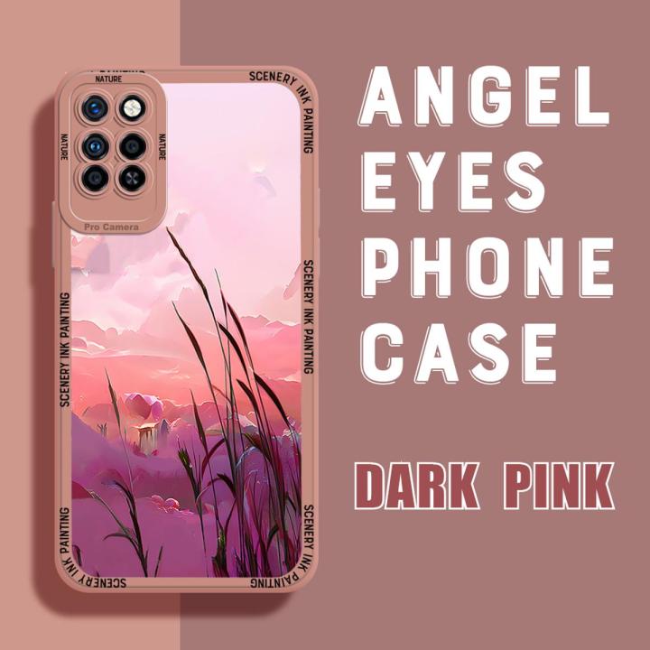 DEL for Infinix Note 10 Pro Note 10 Pro NFC Back Cover Nature Fairyland Scenery Phone Case Soft Rubber Camera Protection Design Mobile Cover