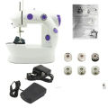 Mini Handheld Sewing Machines Dual Speed Double Thread Multifunction EU/US/UK Electric Automatic Tread Rewind Sewing Machine - Handheld Sewing Machine in pakistan. 