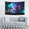 Tapestry Anime Funny Middle Finger Hippie Macrame Wall Hanging Banner Blanket Carpets For Teen Boys Bedroom Room Home Deco. 