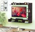 Led tv shelf Wall mounted Lcd racks Wall Mounted Media Console Floating TV Shelf Tv entertainment unit Floating tv rack. 