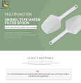 Kitchen colander noodles macaroni filter spoon & fried oil drain spoon. 