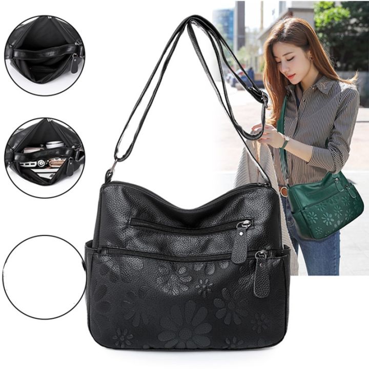 Multi pocket Ladies Messenger Bags 2 Layers Women Shoulder Bag Casual multi-pocket-ladies-messenger-bags-2-layers-women-shoulder-bag-casual
