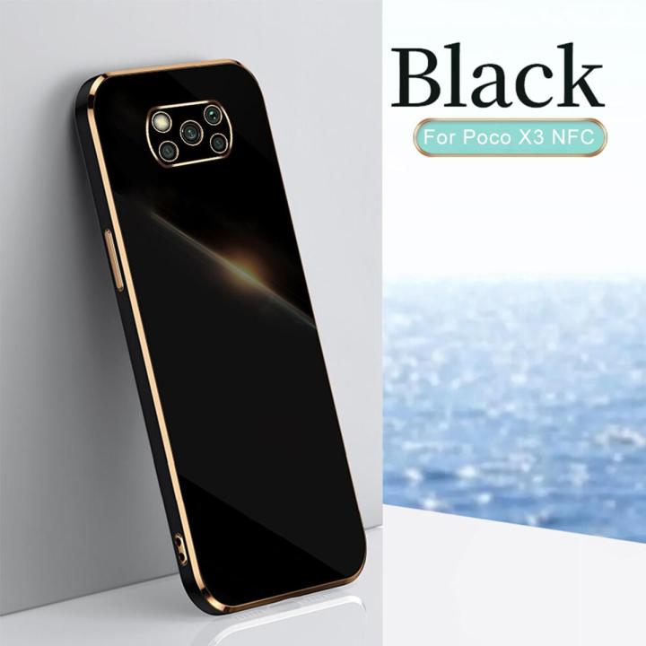 Case for Poco X3 Nfc Pro Shockproof Frameless Hard Xiaomi X3nfc X3pro Sweat Proof Waterproof Dustproof Cover Jelly Casing