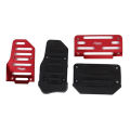 Car Pedals Non-slip Auto Transmission Manual Auto Brake Clutches Accelerator Aluminum Alloy Non-slip Foot Pedal Auto Accessories. 