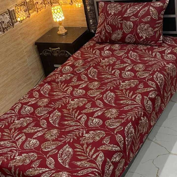 Cotton%20Bed%20Sheet%20Single%20(Stitched)%202PC%20-%20Image%206