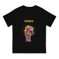 Men's ostrich T shirts bird pure cotton clothing novelty short sleeve crew neck tees graphic T-shirt. 