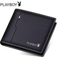 New Famous Men Casual business Short Wallet Dompet Wallets Branded Men Casual Wallet Men Bifold PU Slim Wallet ID Window Card Case Clutch Bag Convenient and portable with large capacity Men's Bags Wallets Men's Wallets Luxury Wallet Dompet pendek. 