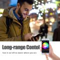 RGBW Bulb WIFI Wireless Control E27 RGB Dimmable Lamp 4.5/7W Home LED Smart Bulb 16 million color light. 