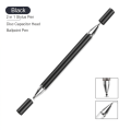 2 In 1 Stylish Universal Practical Dual-use Capacitive Tablet Stylus Pen Exquisite Double-headed Silicone Disc Drawing Tablet Phone Capacitor Pen|Best 2In1 Stylus Pen For Mobile Phone Tablet Drawing Pencil Universal Touch Screen Penf or Andrid,all devices. 
