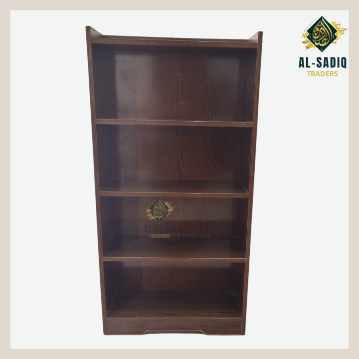 MDF Multi-Purpose Storage Rack - 4x2 Feet - Brown Shoe and Book ...