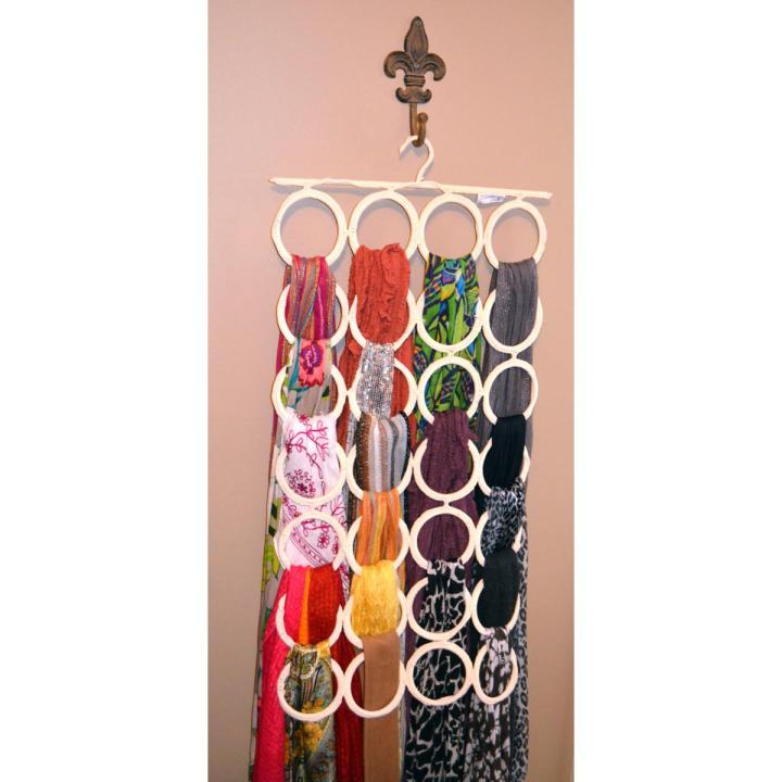 20 Holes Scarf Hanger