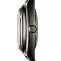 Emporio Armani Black Dial Black Genuine Leather Strap Watch For Men AR-0368-H. 