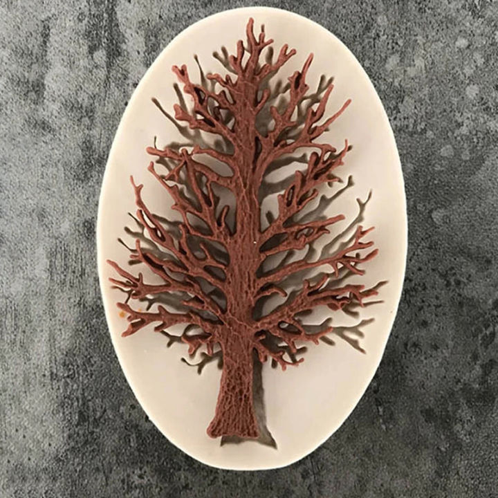 3D Tree Mold Cake Silicone Molds Fondant Mold Cake Decorating Tools