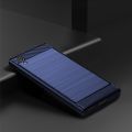 for Sony Xperia XA1 Case Silicone Protective Sleeve Anti-Drop Drawing Protective Soft Shell Anti-Drop Phone Case Blue. 