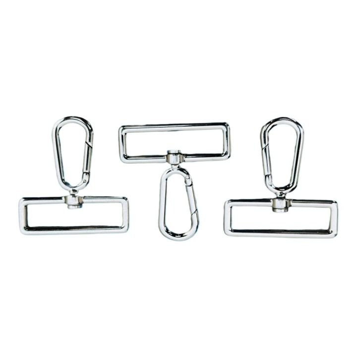 3-PACK SWIVEL SNAP HOOKS – SMALL STAINLESS STEEL SPRING CLIPS FOR DOG ...