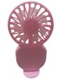 Handheld Fan with Rechargeable Battery: Powerful Airflow for Dorms, Offices, and Students. 