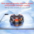 GT31 Magnetic Phone Cooler Portable Phone Semiconductor Radiator Fast Cooling Phone Cooler Mobile Gaming Video Streaming Phone Fan For Playing Games Watching Videos. 