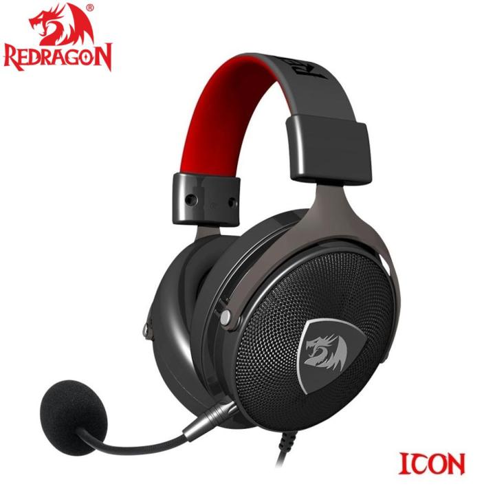 Redragon H520 ICON 7.1 Surround Sound Gaming Headphone with Noise Cancelling Mic USB 3.5MM and EQ Controller