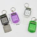Mini Calculator with Keychain, Flip cover, Portable Student Electronic Calculator for Kids Children School Supply Random Color. 