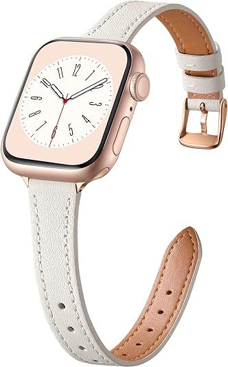 Leather Band Best Apple Watch Series Bands Charlam Slim Leather