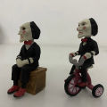 Horror Saw Billy Mini Figure Keychain Movie Pendant Toy Doll Model Halloween Toy Present For Kids 5cm Backpack Pendant. 