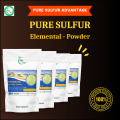 Pure Sulphur - Powdered 1 KG 2 KG | Elemental Sulphur Powdered 5 KG - 10 KG 15 KG | 250GM 500GM | Sulfur For Plant Fertilizer |  For Acid Making | For Rubber Vulcanization | For Pharma & Cosmetics | For Metal Refining | For Battery | Plants Fertilizer |. 