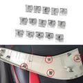 Metal Clips Retainer Instrument panel Auto Fasteners Universal Car Radios Dashboard Metal U cord lock retaining clip. 