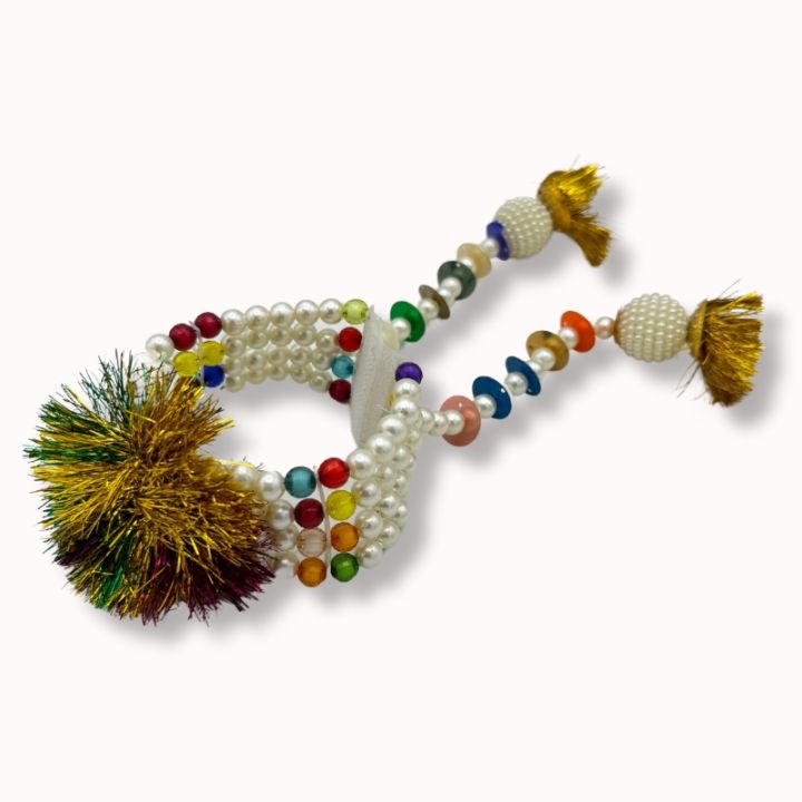BEAUTIFUL BRIDAL GAANA WRIST BAND FOR WEDDING CEREMONY ( 1 PCS )