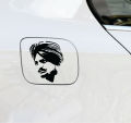 Sidhu Moose Wala Pvc Car Body Sticker For Car Motorcycle Bike Laptop Tablet Pvc Sticker Decal Black Color. 