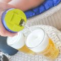 Soda Can Covers Beer Cans Cover Leakproof Cap Press Type Splash Cap for Carbonated Water or Soft Drink 4 Pack. 