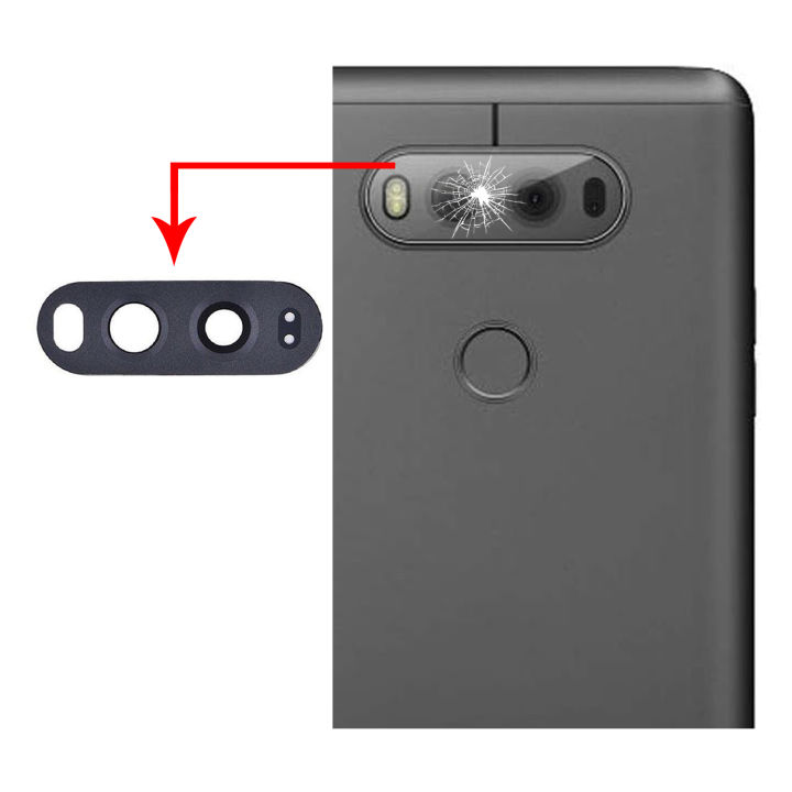 Rear Camera For LG V20 – Replacement Lens / Picture / Video Part – Used, Black