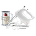 h bCambridge Hand Mixer- Beater witowl - HM104 - White. 