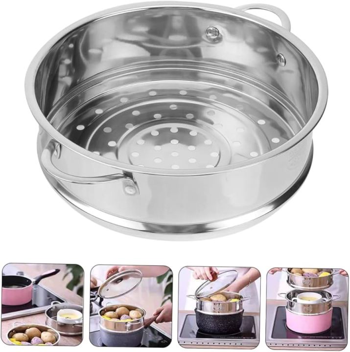 Stainless%20Steel%20Round%20Shaped%20Hole%20Cookware%20Food%20Cooking%20Steamer%20-%20Image%203