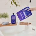 Dr Teal's Pure Epsom Salt Soak, Sleep Blend with Melatonin, Lavender & Chamomile Essential Oils, 3 lbs (Pack of 4) (Packaging May Vary). 
