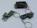 1Pcs Metal Stylish Bike Shape Design Key Chain Motor Car Key Ring - Black. 