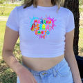 Karol G Manana Sera Bonito Crop Tops Women T-shirts Tomorrow Will Be Nice T Shirt Graphic Baby Tee Woman Streetwear Y2k Top. 