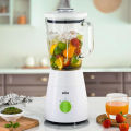 Braun 500W Household PowerBlend Blender. Glass Made, 1.5 L capacity, 2 Mills 2 speeds + ice crush/pulse function JB0153. 