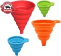 silicone funnel foldable-Funnels Filter-funnels for kitchen-collapsible silicone foldable funnel-Funnels Hopper-Funnel Flexible-Funnels for Filling Small or Mini Bottles. 